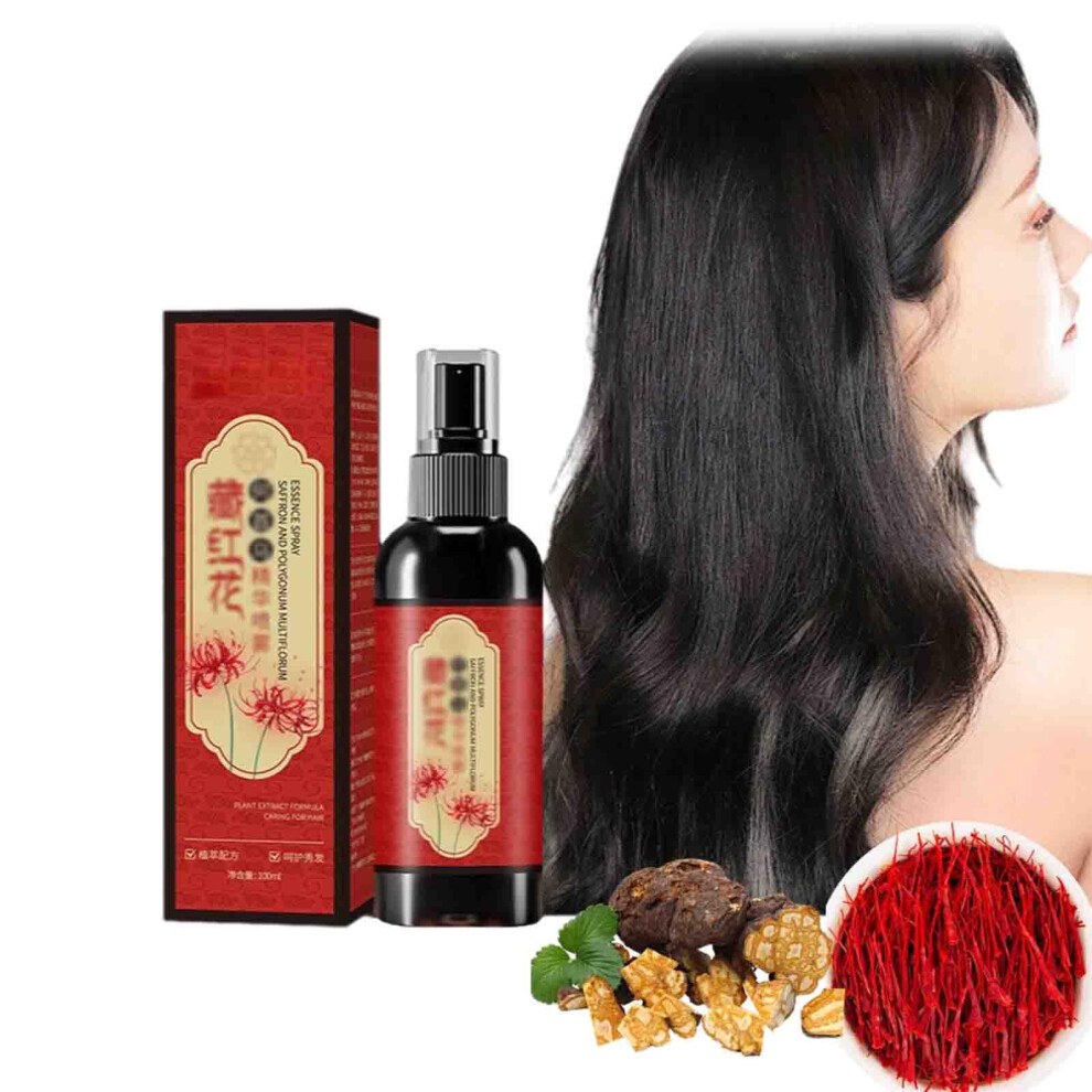 Black Hair Root Touch Up Spray Hair Dye Temporary With Instant Gray Coverage And Natural Finish