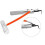 Car Windshield Removal Tool with Tempered Steel Blade and Ergonomic Handle Silver Tone 4