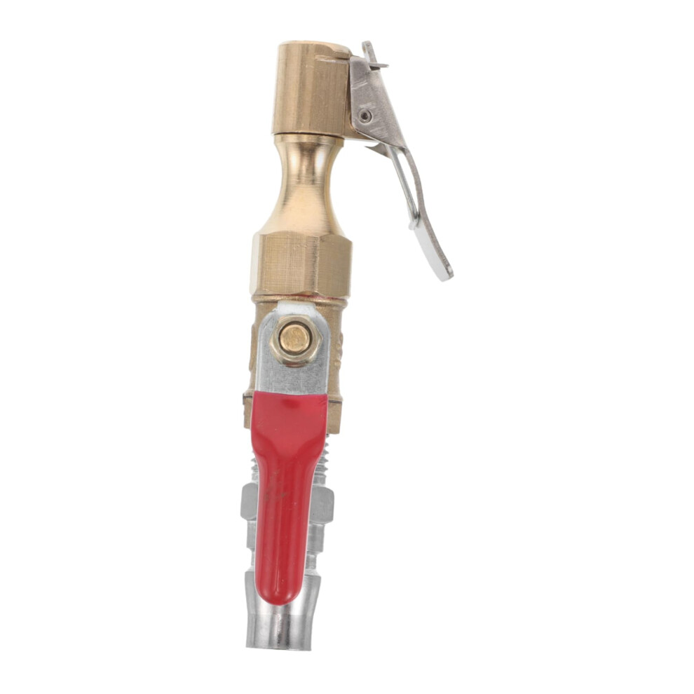 Locking Air Chuck For Tire Inflator With Secure Connection And Dual Cleaning Mode For Car And Truck 9113335634466