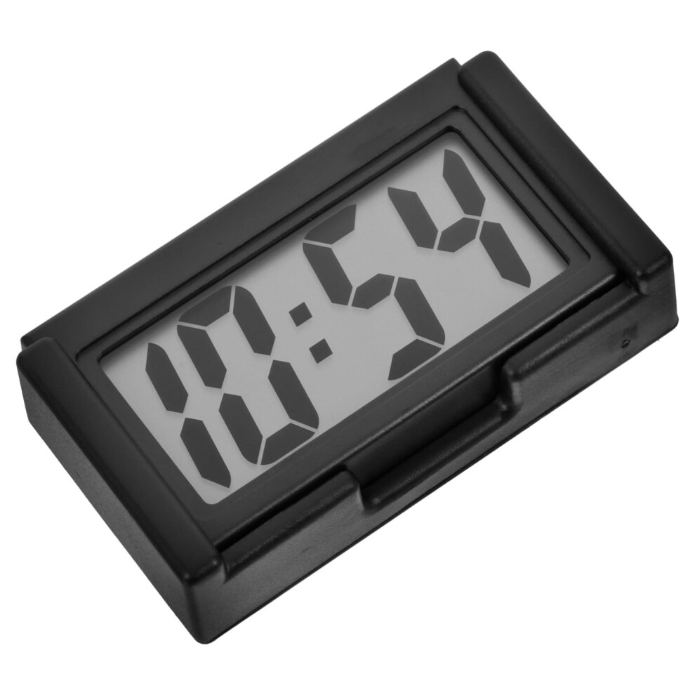 Car Digital Clock With Clear Lcd Screen, Compact Mini Auto Dashboard Clock For Car And Home Use 9070919842429