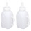 Calf Feeding Bottle 1L Durable Plastic Silicone Easy Clean 11