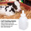Calf Feeding Bottle 1L Durable Plastic Silicone Easy Clean 10