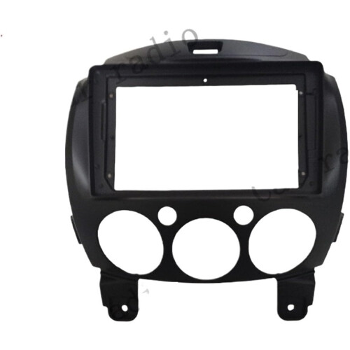 Car Radio Frame for Mazda 2 20072013, 9 Inch Android Stereo Panel, Double DIN Head Unit Replacement 2