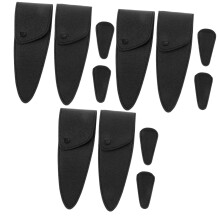 12pcs Scissor Case Set for Hairstylists, PU Scissor Sleeve with Blade Protection Design