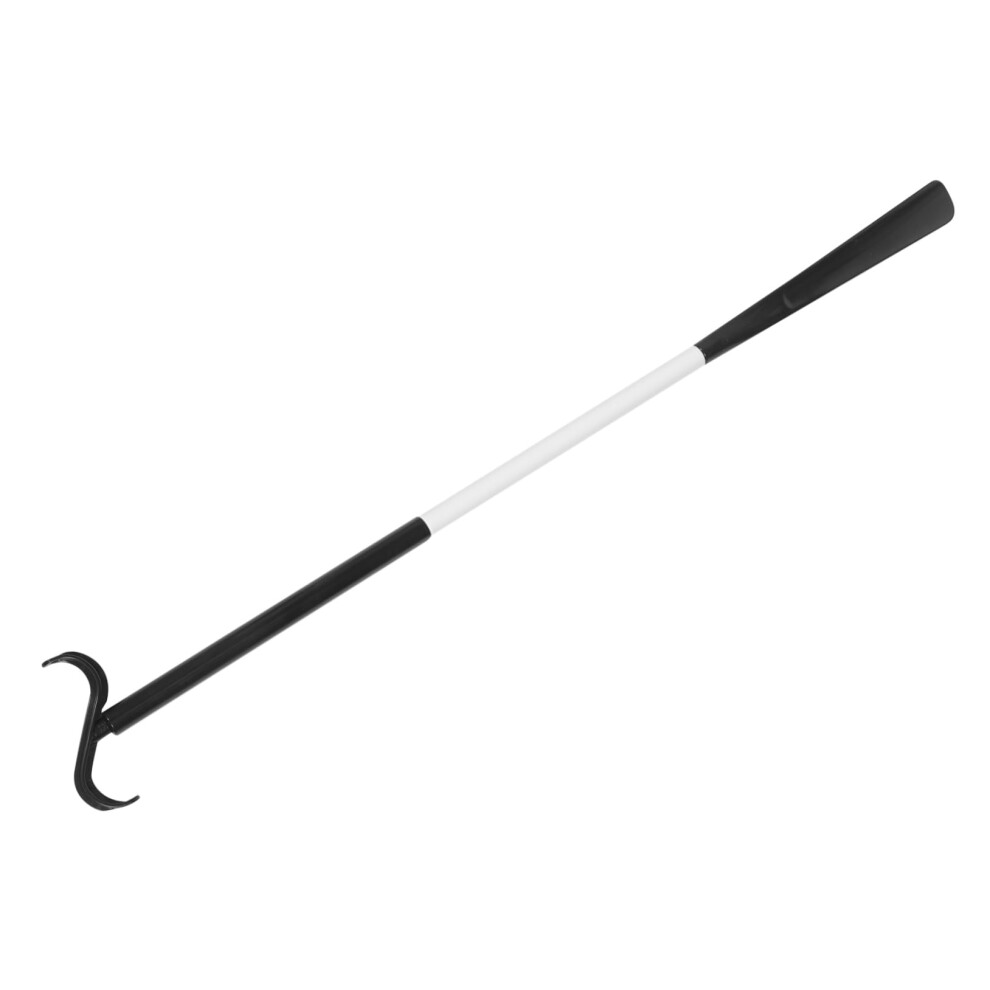 Long Handled Shoe Horn and Dressing Stick 2 in 1 Design for Seniors and Limited Mobility