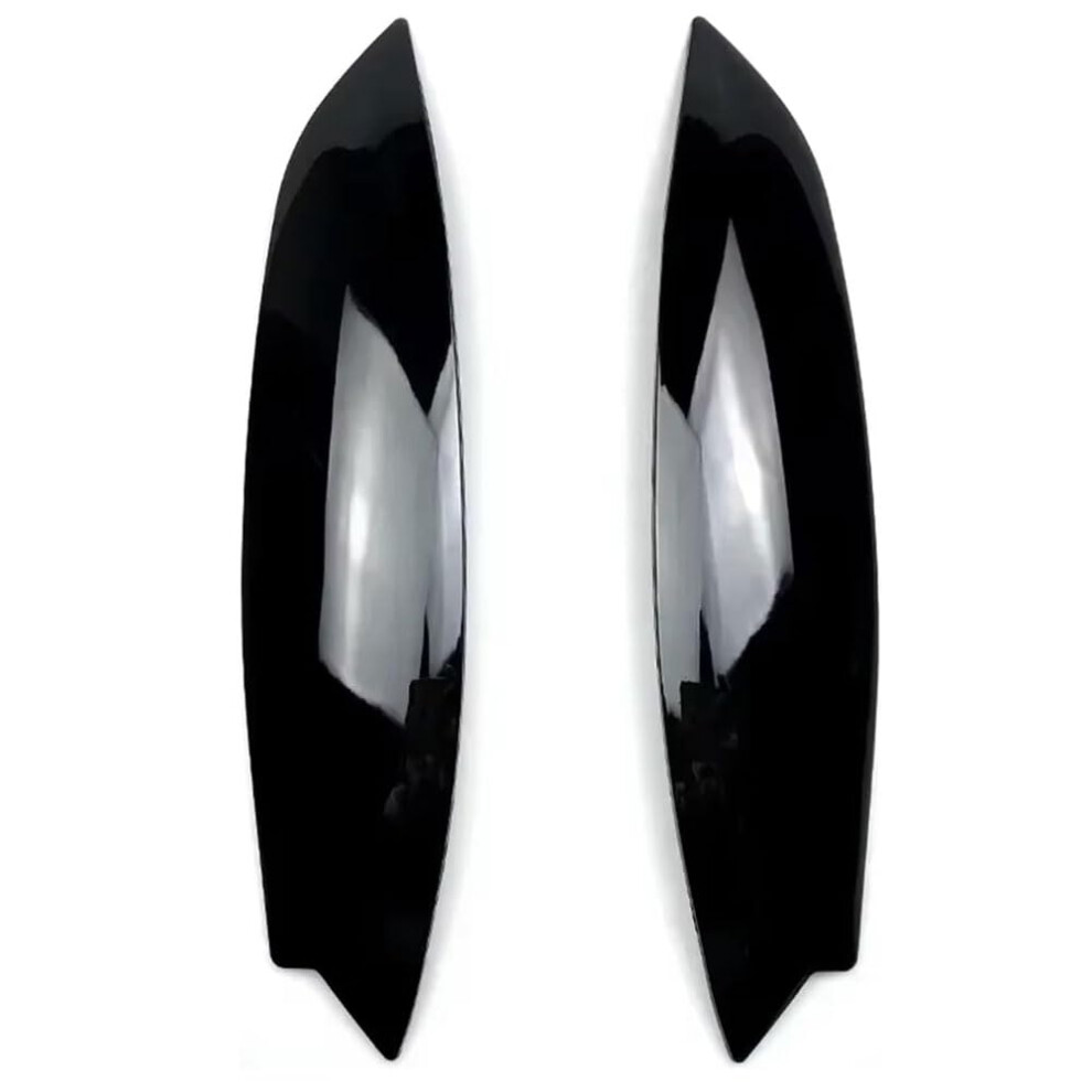 Car Headlight Eyelids Gloss For Vw Golf Mk5 Gti 20052007 Sporty Scratch Protection Black 9113335635517