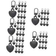 60pcs Zipper Pull Replacement Kit Durable Alloy Detachable Tabs for Jackets Bags Luggage