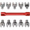 Adjustable Motorcycle Spoke Wrench Set 5.06.8mm with Quick Tip Change and MultiSize Compatibility 4