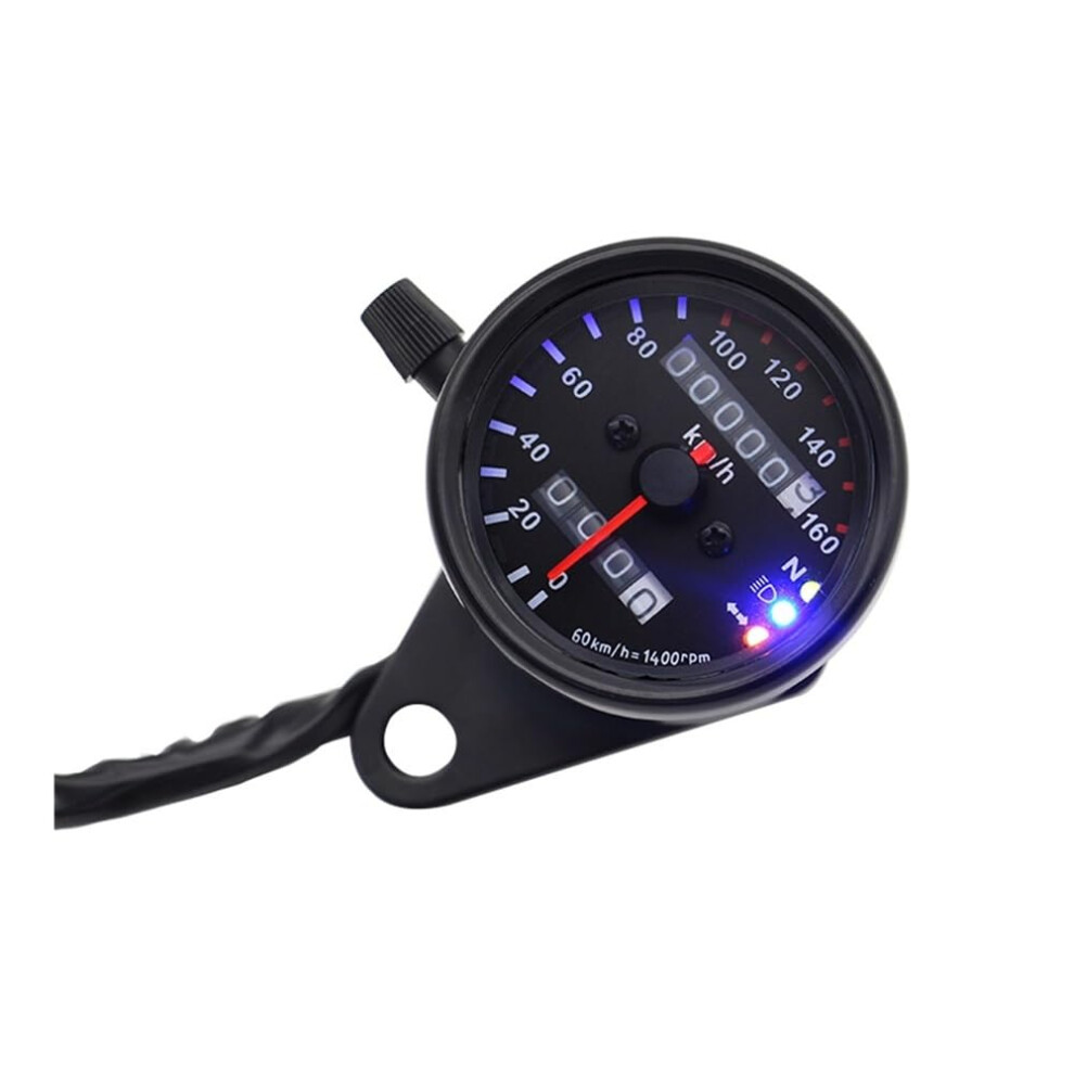 Motorcycle Speedometer With Odometer Gear Display And Turn Signal Indicator For Universal Bikes 9070919843679