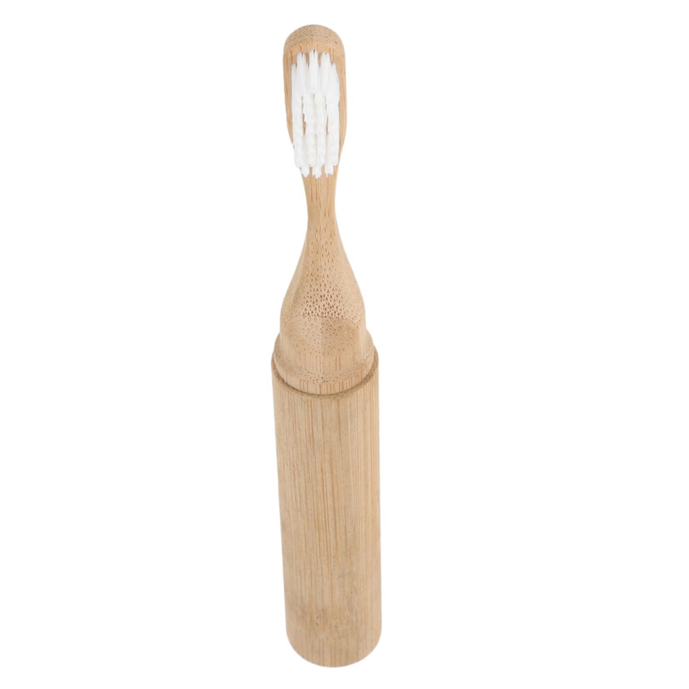 Travel Toothbrush for Adults with Soft Bristles, Compact Folding Design, Lightweight for Trips