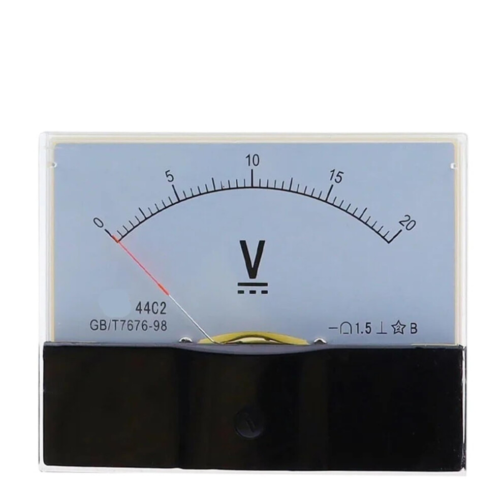 Analog Panel Voltmeter Dc Voltage Meter 50V Pointer Style Gauge With Clear Display And Accuracy 9070919844690