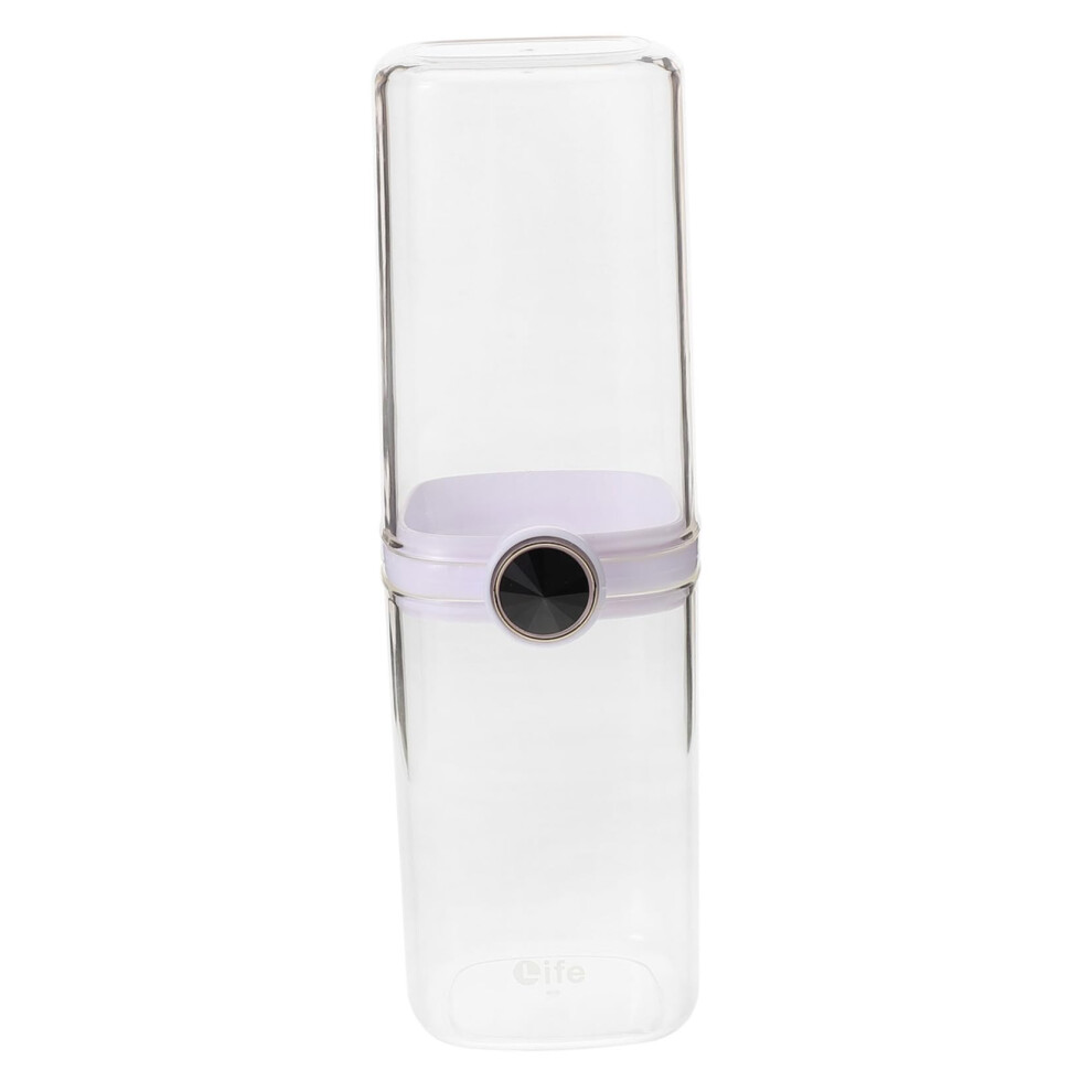 Travel Toothbrush Holder Case with Dual Storage for Toothbrush and Toothpaste, Lightweight Compact Design