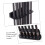 Archery Wall Mount Arrow Storage Rack Black Plastic Space Saving Holder for Home or Retail Display 4