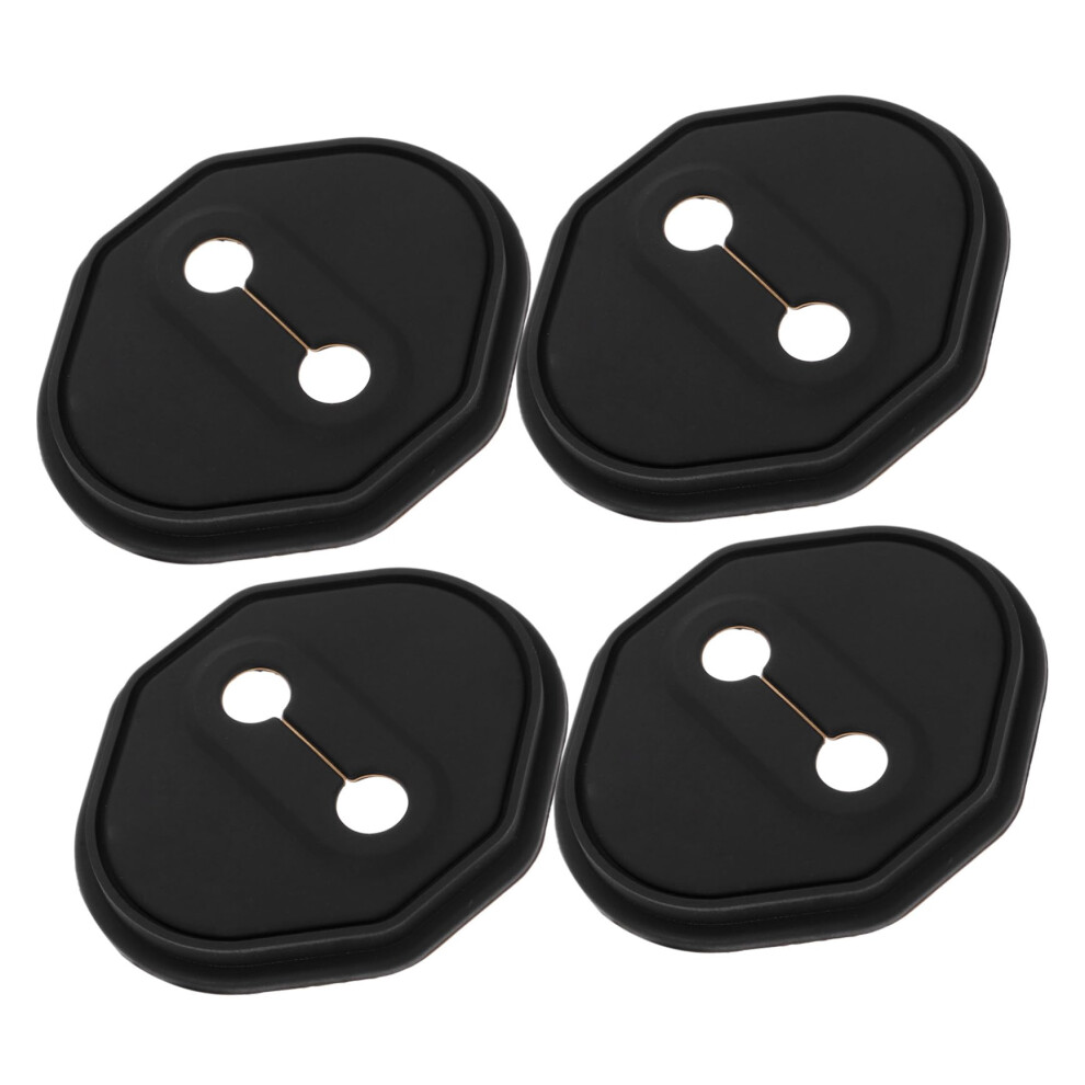 4Pcs Car Door Lock Cover Protector For Enhanced Vehicle Security Durable Snapon Accessories 9070919845543