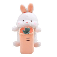 2 in 1 Car Tissue Holder and Trash Bin, Animal Shape Plush, SpaceSaving Compact Design for Car