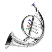 Miniature French Horn Toy for Kids with Realistic Design and Safe Lightweight Construction