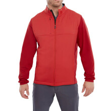 (XXL, Red Tonal) FootJoy Mens Hybrid Windproof Water Repellent Thermal Golf Jacket