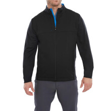 (XL, Black) FootJoy Mens Hybrid Windproof Water Repellent Thermal Golf Jacket