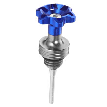 Motorcycle Oil Level Gauge Aluminum Alloy Engine Indicator Easy Install Durable Accessory