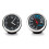 Luminous Mechanical Car Clock and Thermometer with Backlit Night Reading for Dashboard or Vent Mount 3