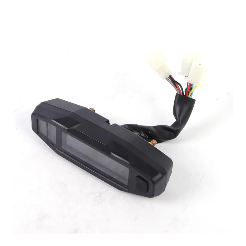 Universal Motorcycle Digital Speedometer Odometer With Rpm Gauge Gear Position Fuel Display 9070919846694