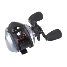 DW200 Full Metal Wire Cup Baitcasting Reel, Red, 7.2:1, 18+1BB