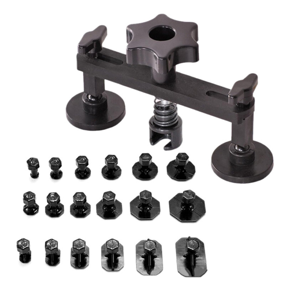 Paintless Dent Tool With Bridge Puller And Multisize Tabs For Quick Car Dent Removal 9113335638662
