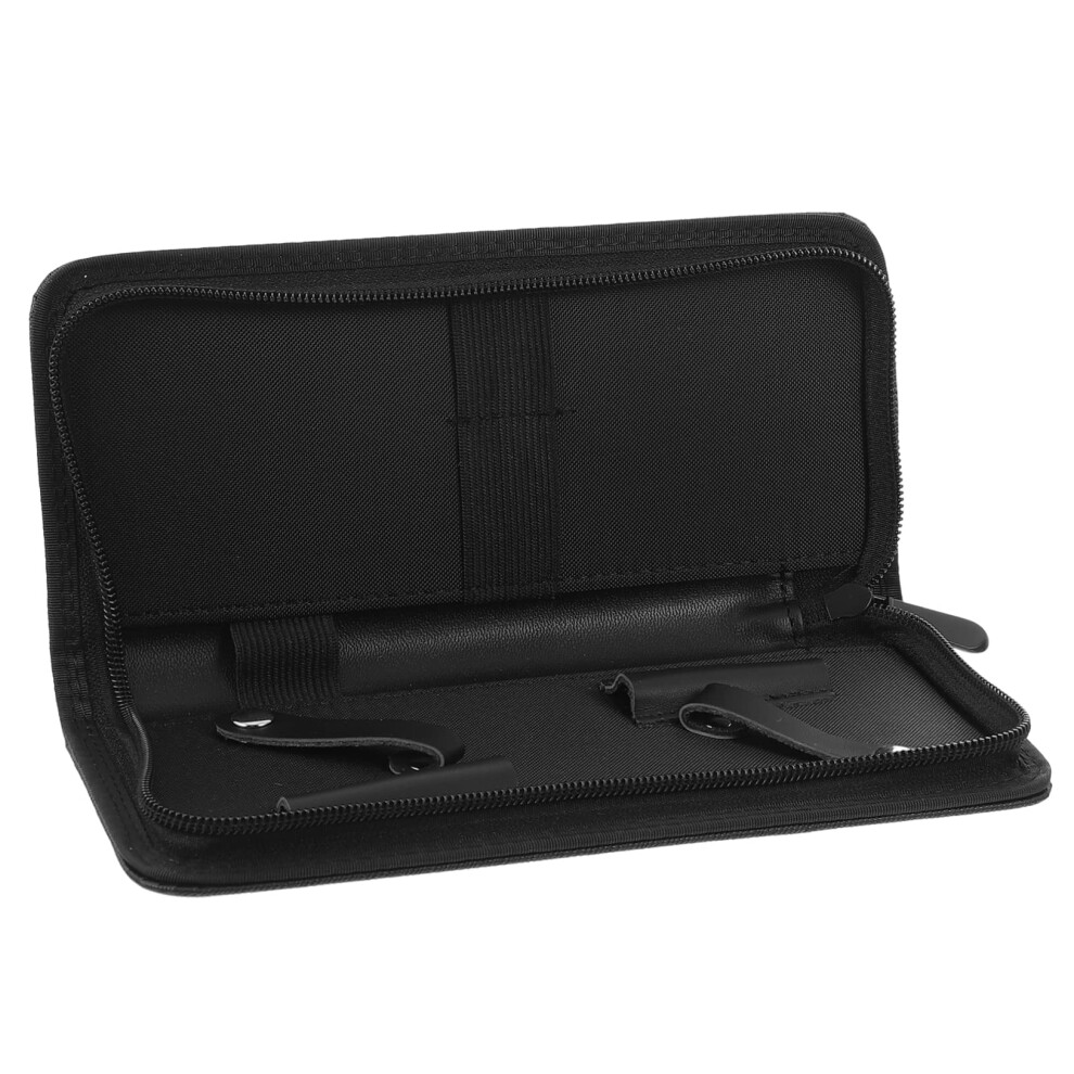 Hairdressing Scissor Case with Large Tool Capacity, Durable Compact Design for Salon Barbers Travel