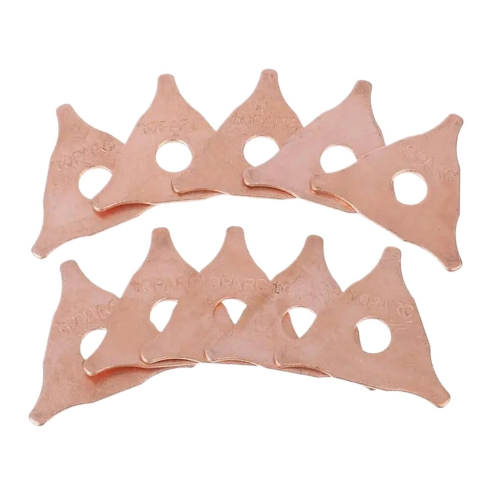 100Pcs Dent Pulling Washers For Car Body Durable Metal Triangle Pads For Spot Welder 9070919847479