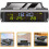 Solar Powered Car Dashboard Clock and Thermometer with Date Time and RealTime Temperature Display 4