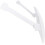 Adjustable Ceiling AC Vent Deflector with Windproof Retractable Design and Hollow Waterproof Surface 4
