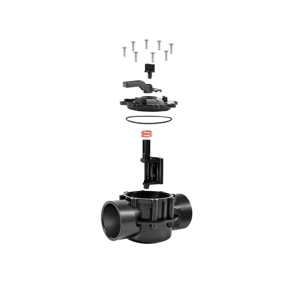 Pool Diverter Valve 2Port 2 To 2.5 Inch Flow Leak Seal Cpvc Positive Seal Valve 9113335639560