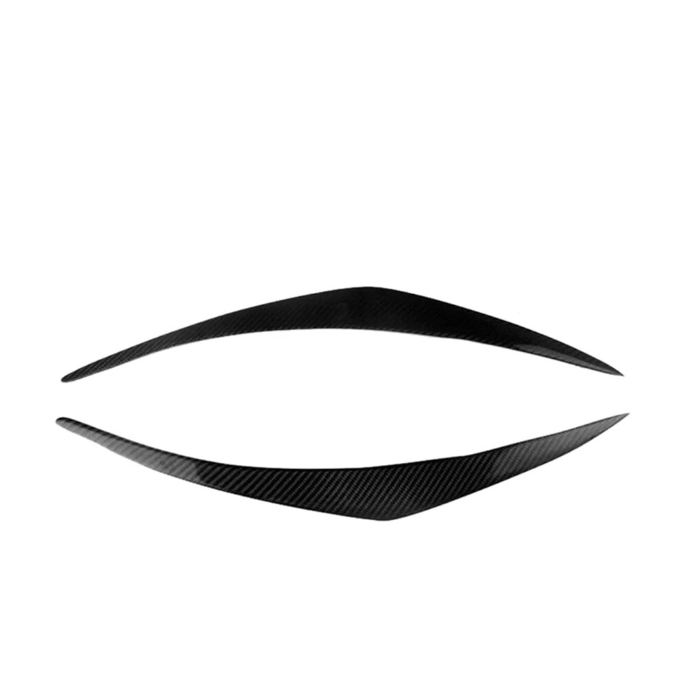 Carbon Fiber Headlight Eyebrow Trim Easy Selfadhesive Scratch Protection For Honda Civic 20122015 9070919848209