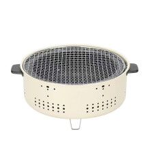 Portable Charcoal Grill with Compact Cooking Surface for Camping, Picnic and Outdoor BBQ