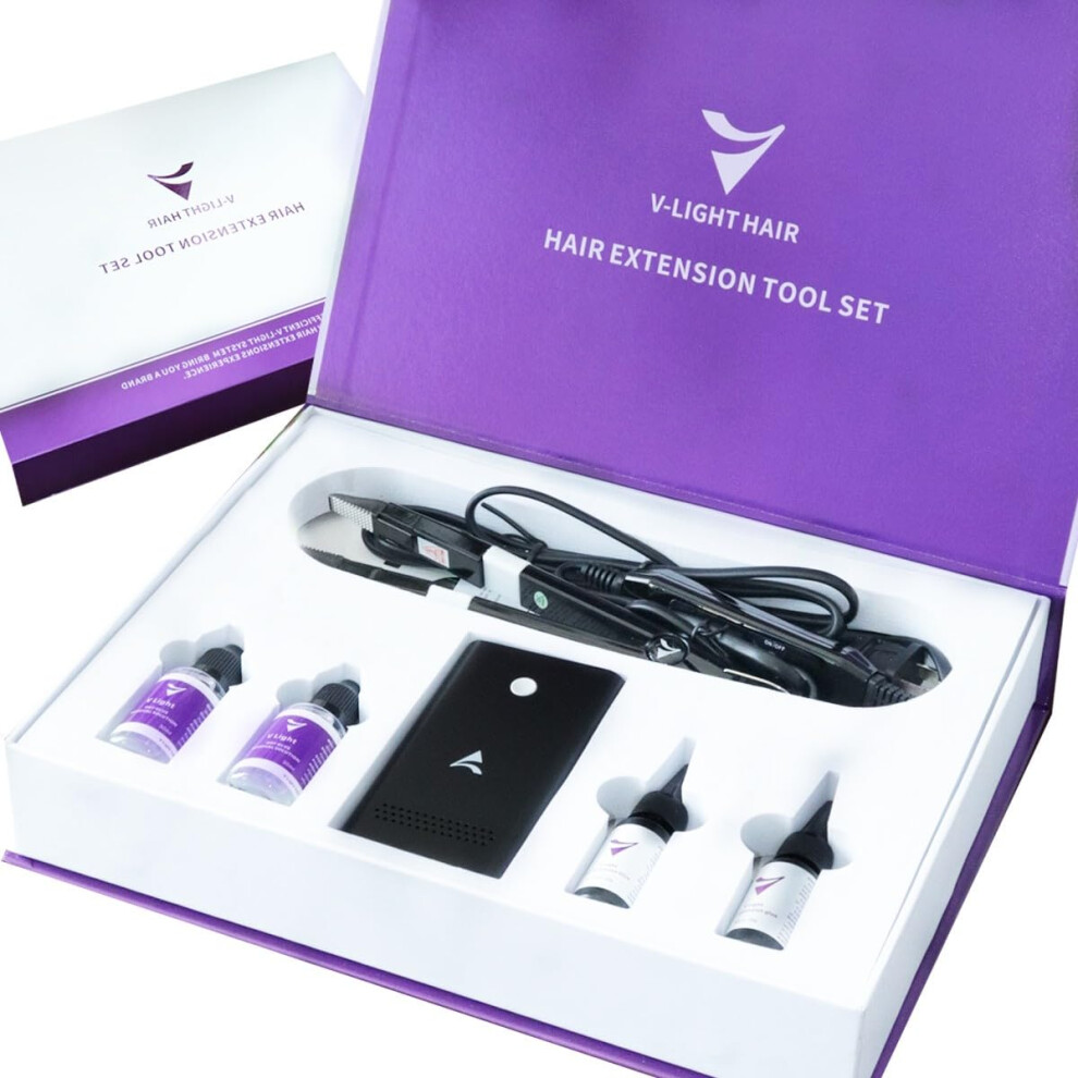 Unisex Light Hair Extensions Kit With Invisible Bonding Technology For Salon And Home Use, Natural Volume Boost