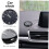 2pcs Analog Car Dashboard Clock with Precise Quartz Movement for Quick Vent and Interior Installation 2