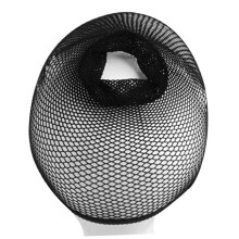 3pcs Black Stretchable Mesh Wig Caps for Women Breathable Washable Hair Nets