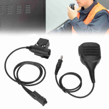 Microfono da spalla 7,1 mm spina, Nero, U94 PTT per P6600