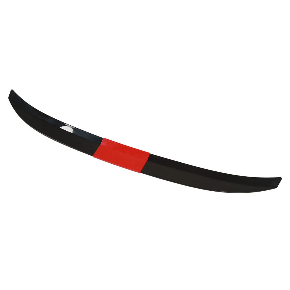 Glossy Car Rear Spoiler Universal Wing For Aerodynamic Performance And Enhanced Stability Black 9070919849824