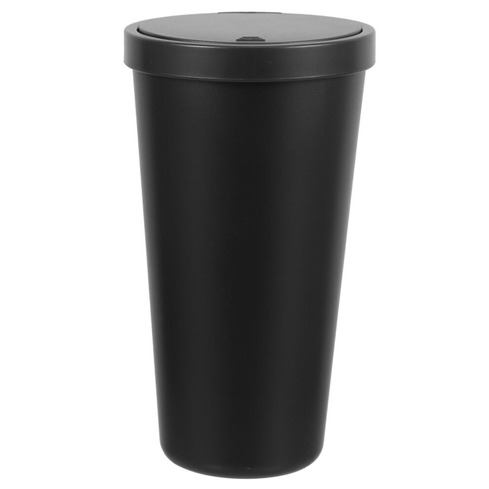 Car Trash Can With Odorsealing Lid, Compact Spillproof Garbage Bin For Vehicle Cup Holder 9113335641723