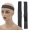 2PCS Elastic Wig Band Lace Melting Band with Adjustable Hook Closure for Secure Comfortable Fit 1
