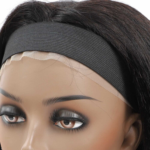 2PCS Elastic Wig Band Lace Melting Band with Adjustable Hook Closure for Secure Comfortable Fit 2