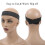 2PCS Elastic Wig Band Lace Melting Band with Adjustable Hook Closure for Secure Comfortable Fit 5