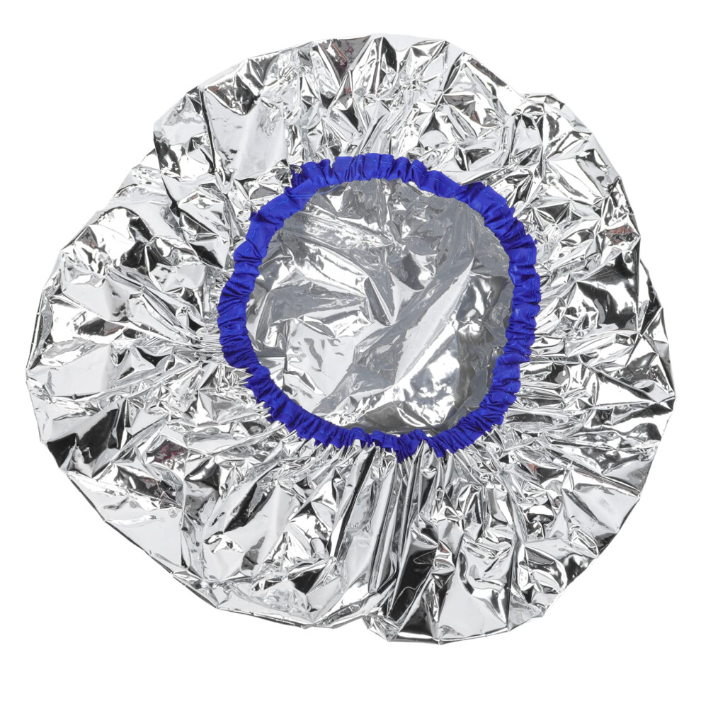 Hair Processing Cap with Heat Retention Design for Deep Conditioning, Reusable Aluminum Foil Hair Cap
