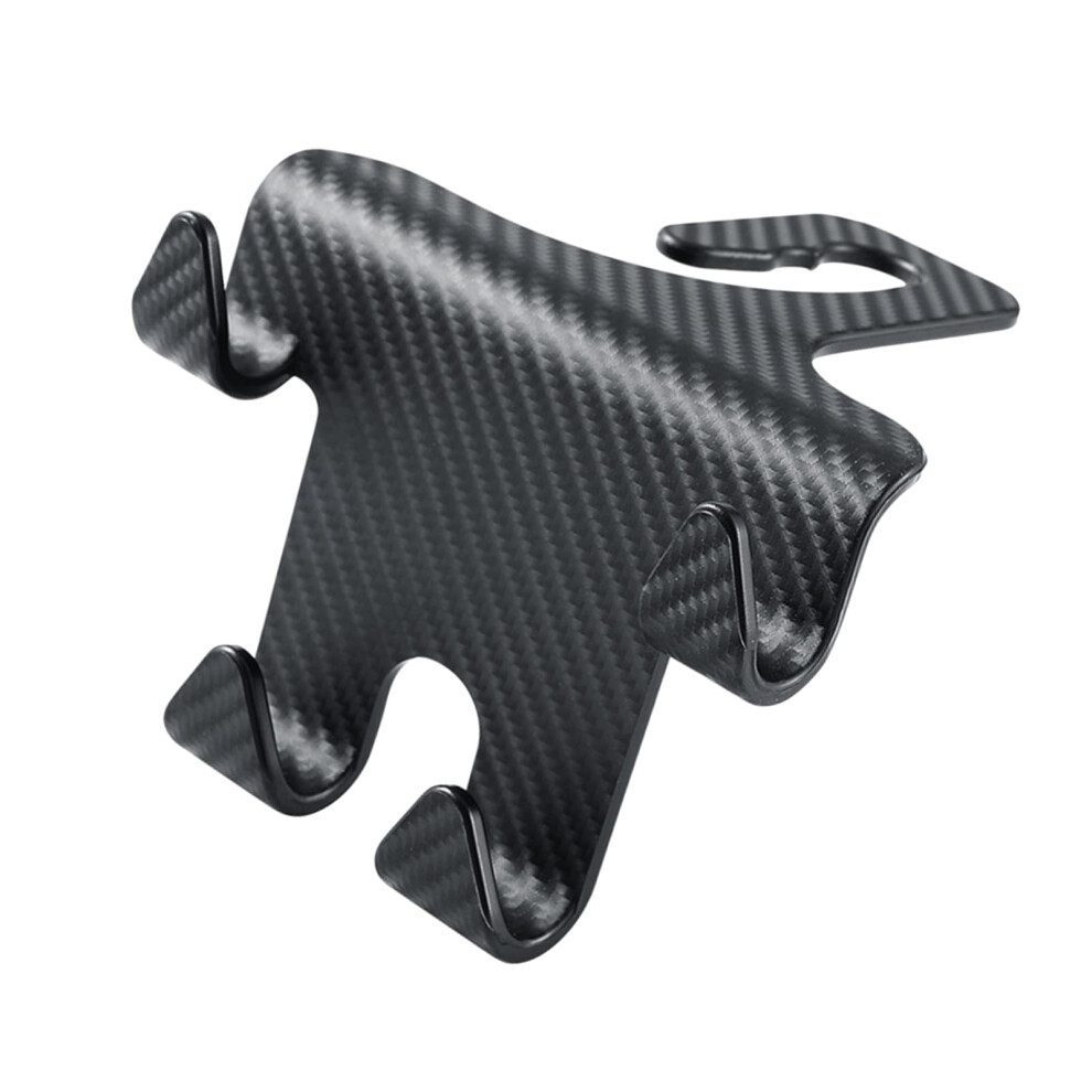 Car Headrest Hook With Phone Holder, 2 In 1 Design, Strong Load Capacity, Tool Installation 9070919851346