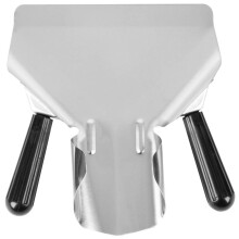 Commercial Stainless Steel French Fry Scoop and Bagger Set of 3 with HeatResistant Double Handles