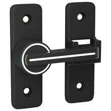 Sliding Barn Door Lock Zinc Alloy 180 Rotation Glow in Dark Secure Latch Tool Install