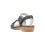 Rieker Sandales Cuir Rieker Lugano - Noir 4