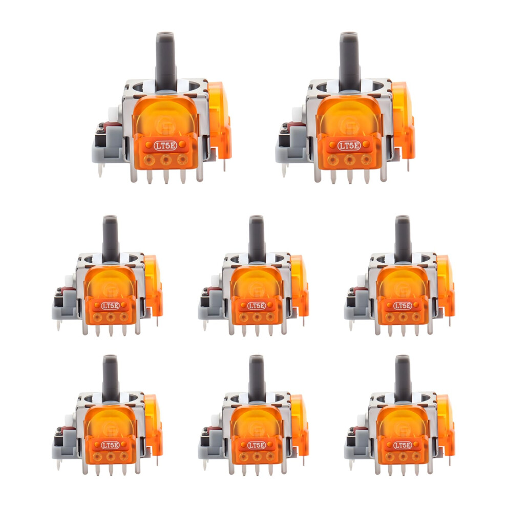 8Pcs Replacement Kit For Ps5 Controller Joystick, 3D Analog Stick Sensor Module For Dualsense 9070919851674