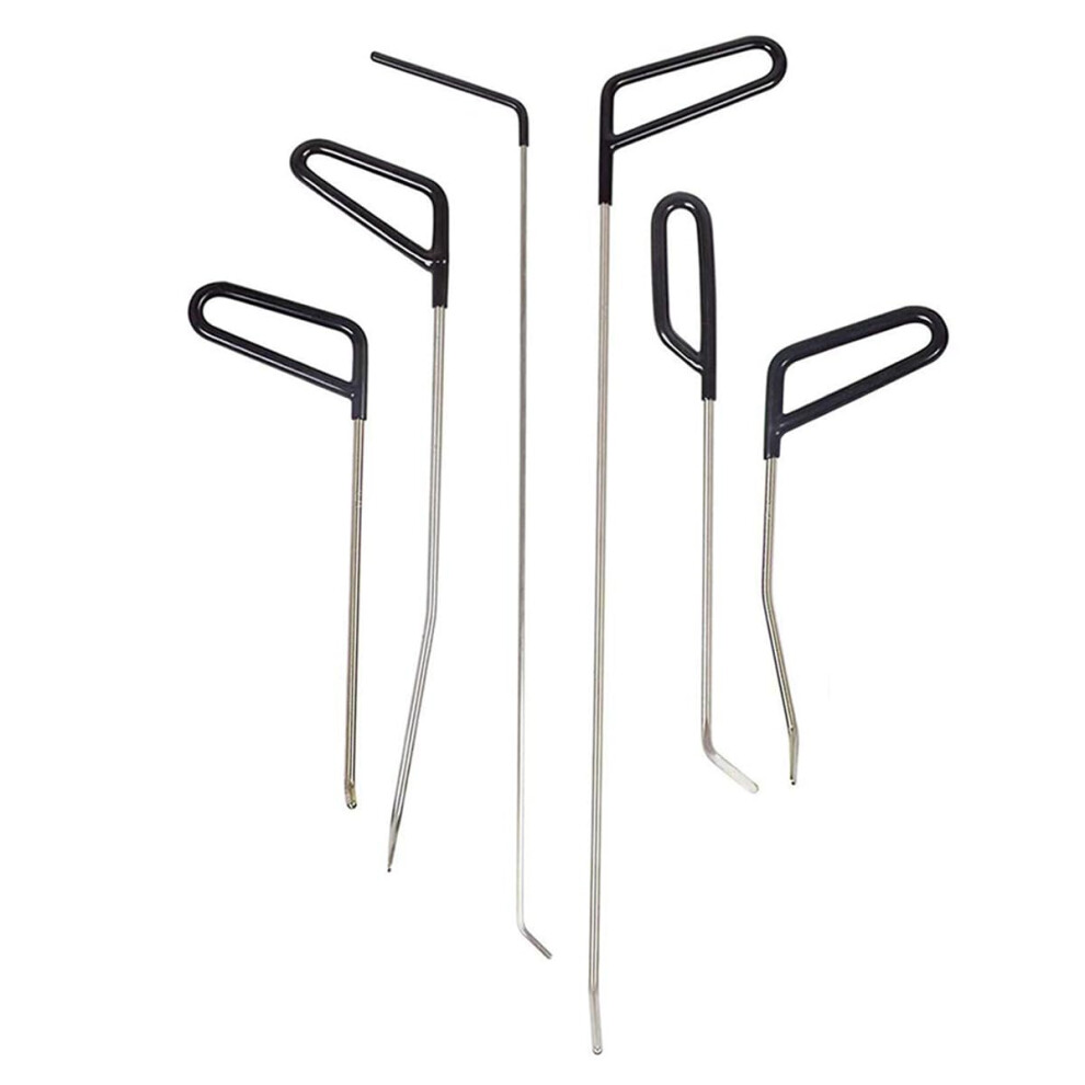 Paintless Dent Tools Stainless Steel Pdr Rod Set For Car Dent And Hail Damage Removal 9113335642881